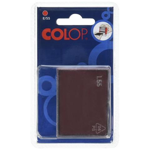 Cuscinetto E / 55 Inchiostro Rosso 2 Pezzi - Foto 1