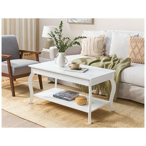 Tavolino Da Caffè Hartford Bianco - Foto 1