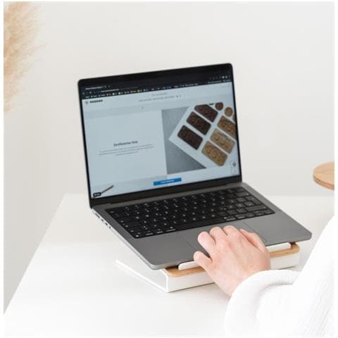 ECO600 Supporto per Laptop in Legno - Foto 4