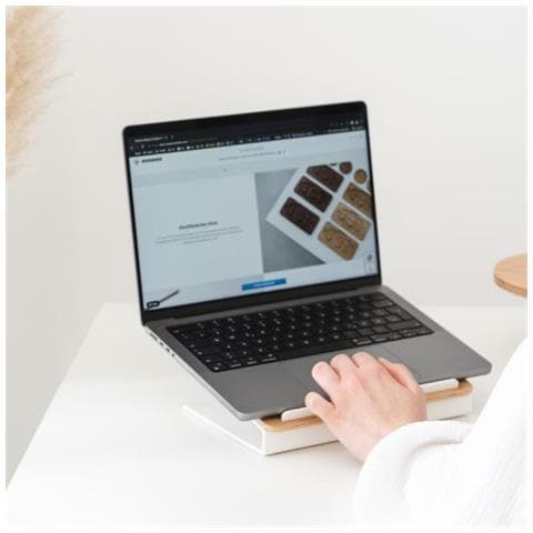 ECO600 Supporto per Laptop in Legno - Foto 2
