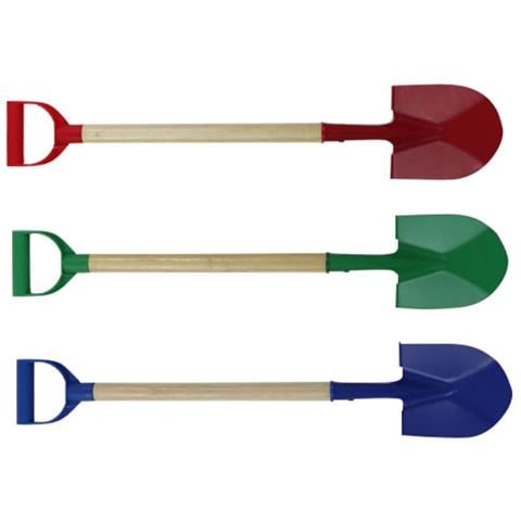 Paletta Gioco Da Spiaggia In Legno E Metallo Colorato 82 Cm - Foto 1