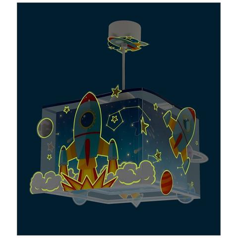 Lampada A Sospensione Per Bambini Rocket Razzo - Foto 2