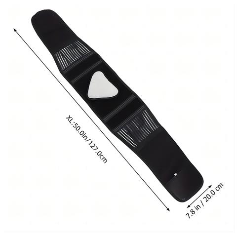 Cintura Di Compressione/supporto Per La Schiena/cintura Di Supporto Lombare  Xl - Foto 2