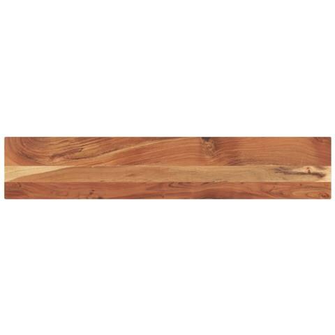 Piano Tavolo 160x20x3,8 Cm Rettangolare Legno Massello Acacia - Foto 1