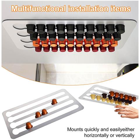 Porta Cialde In Acciaio Inox Per Capsule Nespresso - Foto 5