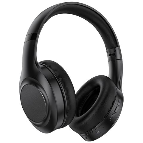 Cuffia Audio Circumaurale Bluetooth 5.3 Impermeabile, Nero - Foto 1