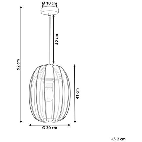 Lampadario Padamo Nero - Foto 7
