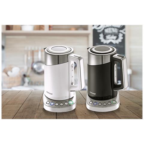 RK3170 bollitore elettrico 1,7 L 2200 W Acciaio inox, Bianco - Foto 6