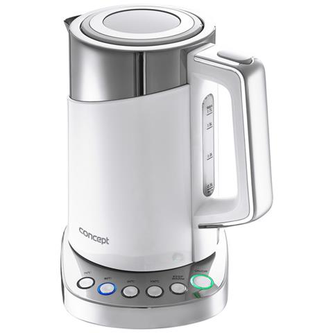 RK3170 bollitore elettrico 1,7 L 2200 W Acciaio inox, Bianco - Foto 1