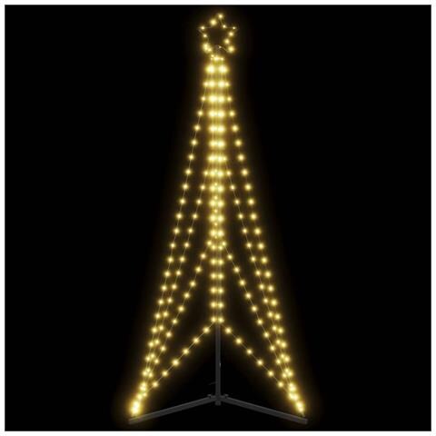 Albero di Natale a LED 363 LED Bianco Caldo 182 cm - Foto 2