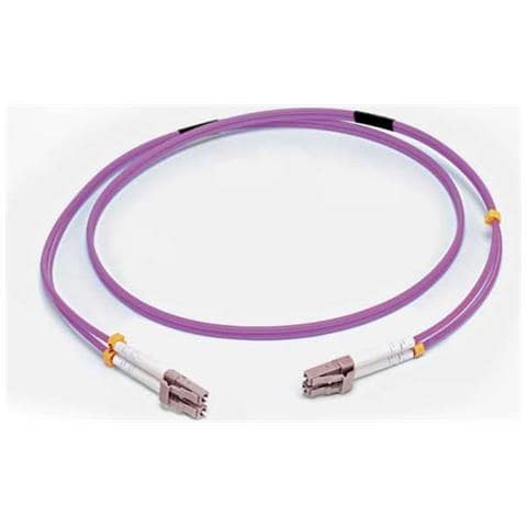 CAVO PATCH IN FIBRA OM4 LSZH LC /LC 50 M - VIOLA - Foto 1