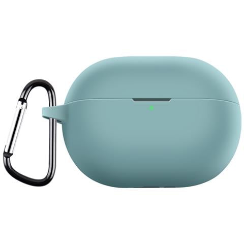 Custodia In Silicone Con Moschettone Per Auricolari Compatible With Huawei Freebuds Pro 4/pro 3 - Protezione Antiurto Green - Foto 1