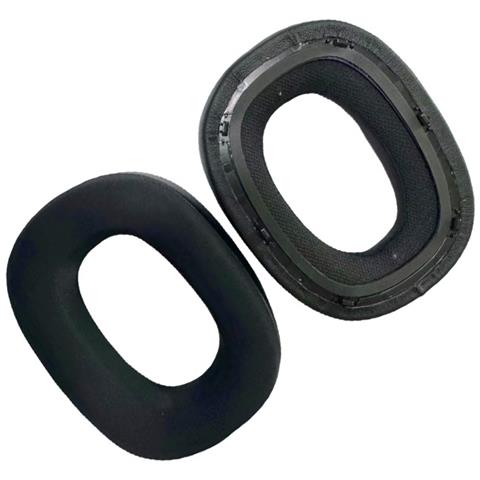 Cuscinetti Auricolari Di Ricambio In Gel Per Cuffie Bowers & Wilkins Px 7s2/px8 (2 Pezzi) Black - Foto 2