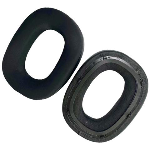 Cuscinetti Auricolari Di Ricambio In Gel Per Cuffie Bowers & Wilkins Px 7s2/px8 (2 Pezzi) Black - Foto 3