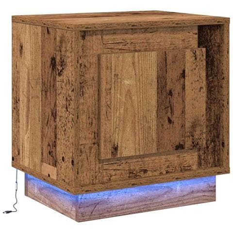 Armadio da Notte con Legno vecchio 44 x 34.5 x 45 cm - Foto 1