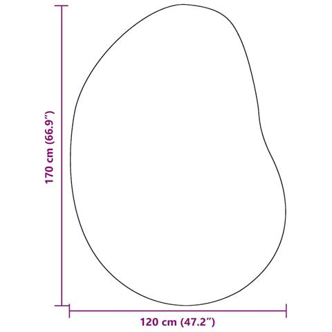 Tappeto Grigio 120 x 170 cm Poliestere - Foto 9
