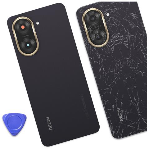 Vetro Posteriore E Coperchio Batteria Redmi A5 4g Service Pack Originale, Nero - Foto 4