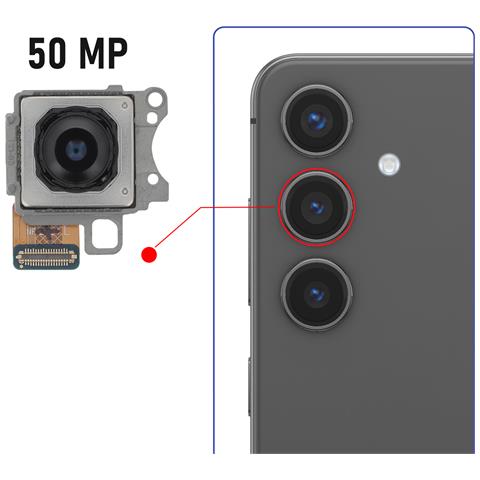 Fotocamera Posteriore Di Ricambio Per Galaxy S24 Obiettivo Principale 50mp - Foto 4