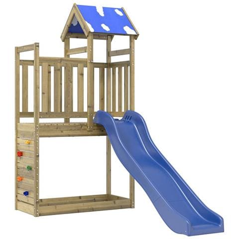 Set da Gioco da Esterno in Legno di Pino Impregnato - Foto 1