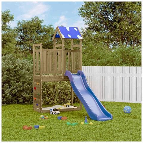 Set da Gioco da Esterno in Legno di Pino Impregnato - Foto 2