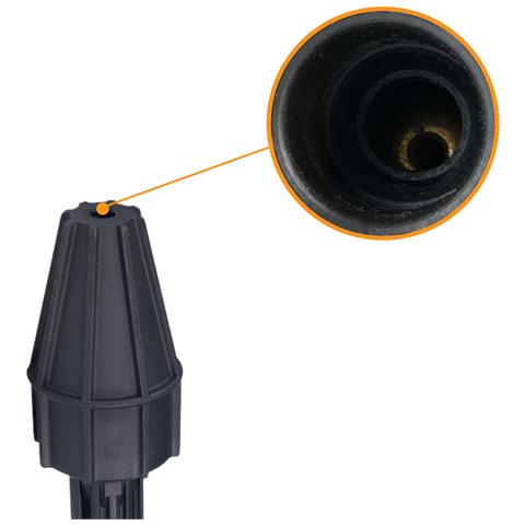 Lancia Con Ugello Rotante Di Ricambio Compatibile Con Idropulitrici Kärcher K2-k7, Black & Decker, Lavor, Vax, Bosch Aqt - Pressione Max 160 Bar, Flusso 8 L /min, Materiale Ottone, Montaggio Facile - Foto 2