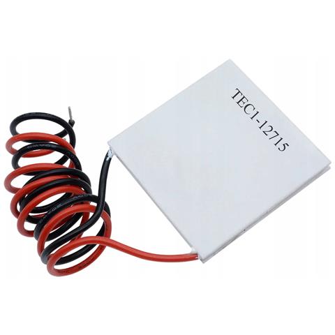 Ogniwo Peltiera Tec1-12715 - Raffreddamento E Riscaldamento | 136w, 40x40mm | Per Frigoriferi Portatili, Elettronica, Acquari - Foto 2