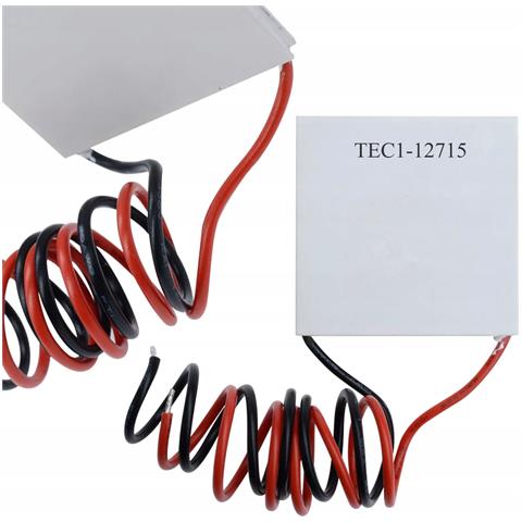 Ogniwo Peltiera Tec1-12715 - Raffreddamento E Riscaldamento | 136w, 40x40mm | Per Frigoriferi Portatili, Elettronica, Acquari - Foto 1