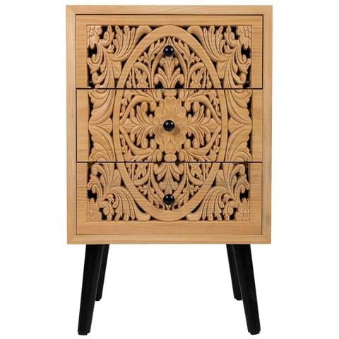 Tavolino In Legno Marrone 42x36.5x71 - Foto 2