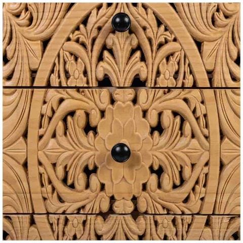 Tavolino In Legno Marrone 42x36.5x71 - Foto 7