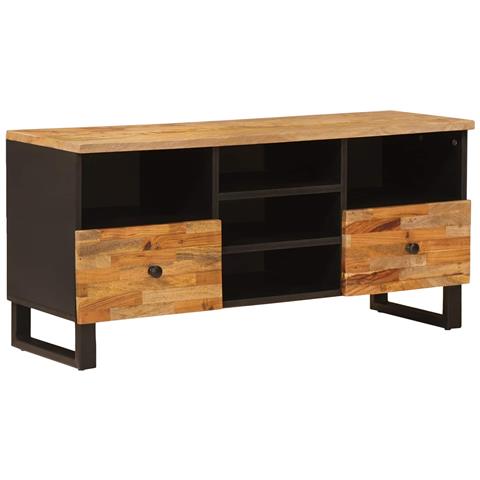Mobile TV con cassetto Corona Marrone 100 x 33 x 46 cm - Foto 1