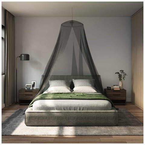 Zanzariera per letto 156 maglia 3 pcs 156 maglia Nero - Foto 2