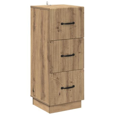 Mobile con Cassetti Rovere Artigianale 33 x 34,5 x 87 cm - Foto 1