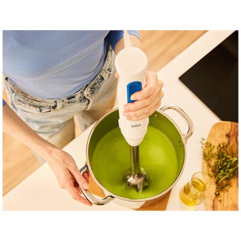 MultiQuick 3 MQ30202M Frullatore ad immersione 900 W Bianco - Foto 7