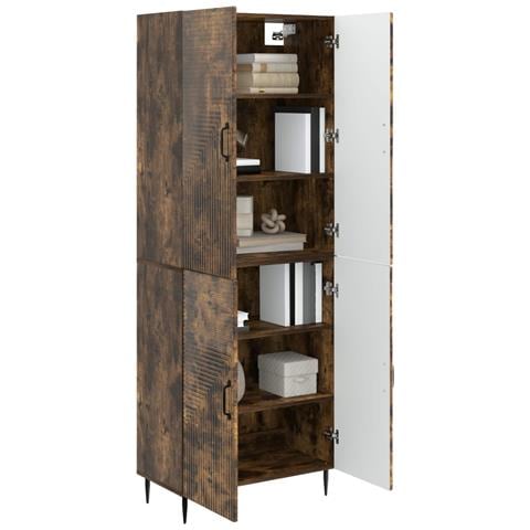Set di armadi 2 pcs 66 x 34,5 x 89,5 cm Legno ingegnerizzato - Foto 2