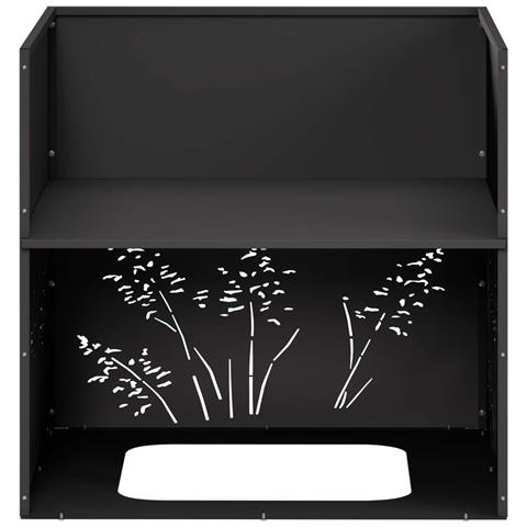 Vaso da giardino 2 pz Nero 50 x 50 x 49 cm - Foto 9