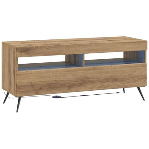 Mobile TV LED Rovere Artigianale Legno ingegnerizzato - Foto 1