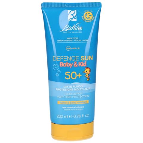 Defence Sun 50+ Baby&Kid Latte Fluido 200 ml - Foto 1