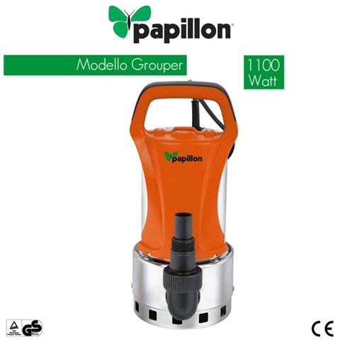 Elettropompa Sommersa Per Pompare Acque Sporche 1100 Watt - Foto 2