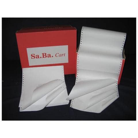 Carta in Modulo Continuo Riciclata Bianco S11240116000 - Foto 1