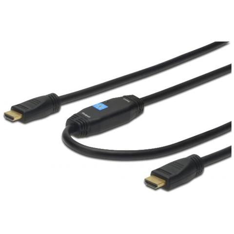Cavo Con Amplificatore Full Hd Hdmi 1.4 3D High Speed With Ethernet Mt 20 - Foto 1