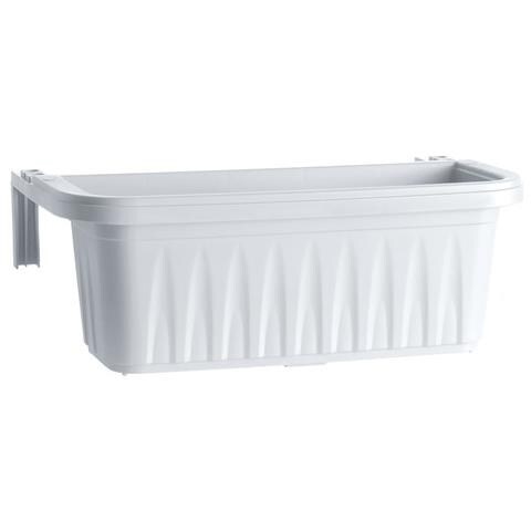 Balconetta Rettangolare 'rondine' - Cm 50x20xh. 18,5 - Lt. 11 Terracotta - Foto 1