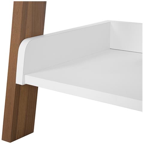 Scaffale Libreria Marrone E Bianco Mobile Trio - Foto 26