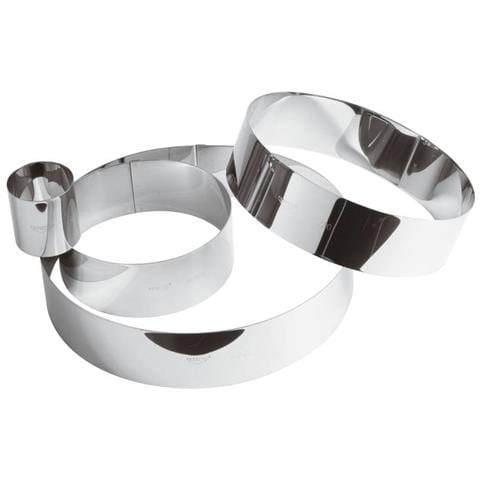 Anello Per Torte Cm 18 Pasticceria Inox - Foto 1