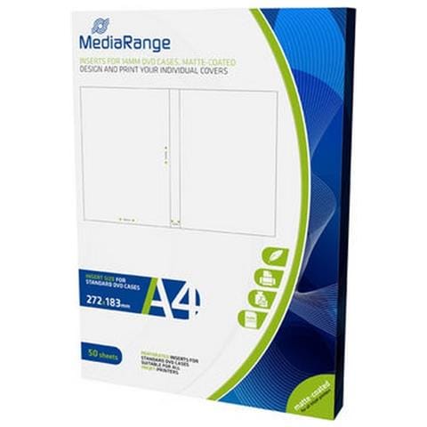 Inserti Per Custodie Dvd Da 14mm, Patinati Opachi (matte-coated), Pacco Da 50 Pezzi Bustine - Mrink121 - Foto 1