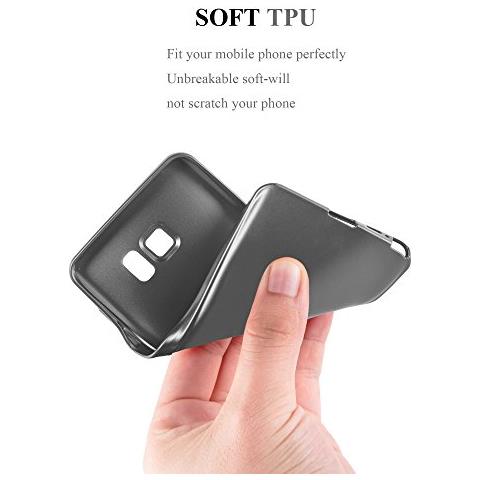 Custodia Compatibile Con Samsung Galaxy Note 5 In Grigio Metallico - Coperchio Protettivo In Silicone Tpu Flessibile - Foto 2