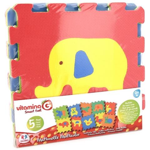 Vitamina G- Tappetino, Multicolore, 32 X 32 Cm, -5049 - Foto 1