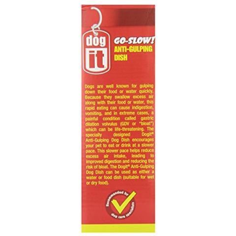 Ciotola Anti-ingozzamento Nera 600 Ml, Nero - Foto 3