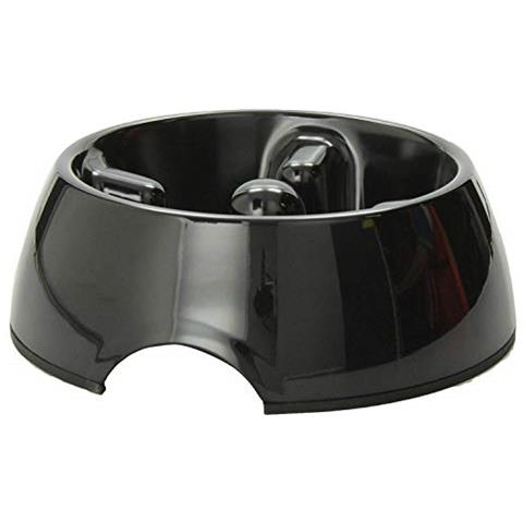 Ciotola Anti-ingozzamento Nera 600 Ml, Nero - Foto 1