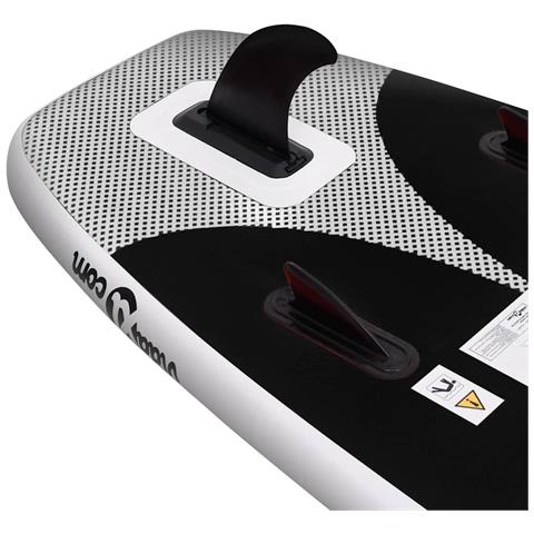 Set Tavola Sup Gonfiabile Nera 300x76x10 Cm - Foto 2