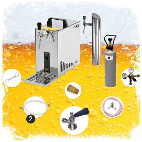Set Completo Spillatore Birra Dispenser Birra Macchina Per Birra - Pygmy 25 1-linea 35 Litri /h - Incl. Torre Di Erogazione Green Line Keg Senza - Foto 5